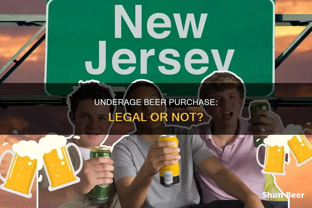 is it illegal to try to buy beer under 21