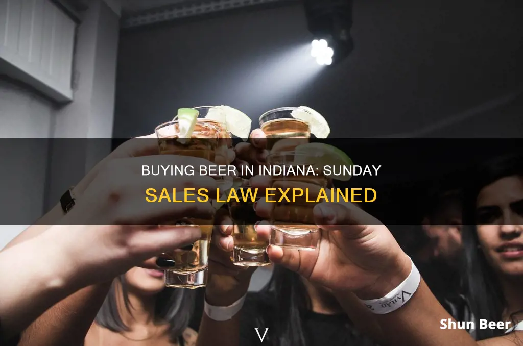 is it legal to buy beer in indiana on sunday