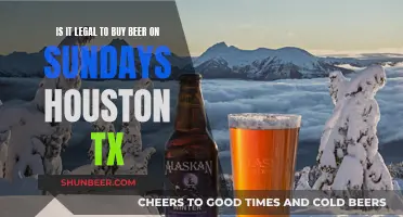 Buying Beer on Sundays: Legal in Houston, TX?