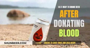 Beer After Blood Donation: What's the Verdict?