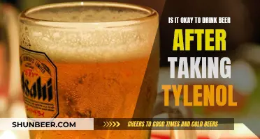 Beer and Tylenol: A Safe Mix?