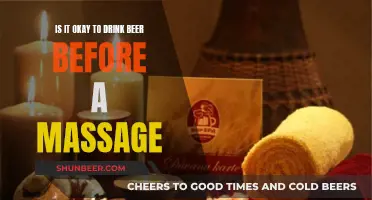 Beer and Massage: A Relaxing Combination or Risky Choice?