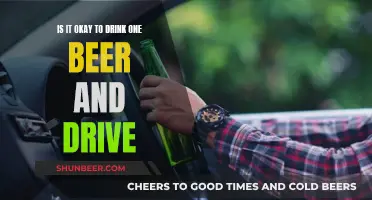 Drinking and Driving: One Beer, Big Risk