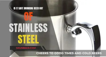 Stainless Steel Beer Mugs: Safe Drinking?