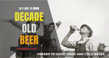 Old Beer: Safe to Drink After a Decade?