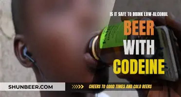 Beer and Codeine: A Safe Mix?