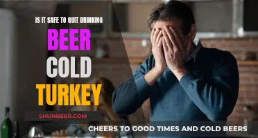 Quitting Beer Cold Turkey: Is It Safe?