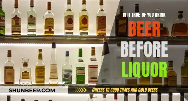 Beer Before Liquor: Fact or Fiction?