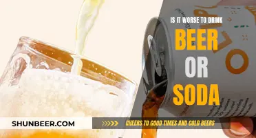 Beer vs. Soda: Which Beverage is the Lesser Evil?