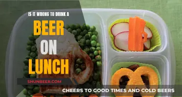 Beer with Lunch: Is It Really Unacceptable?