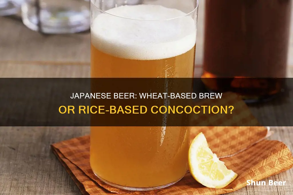 is japanese beer wheat