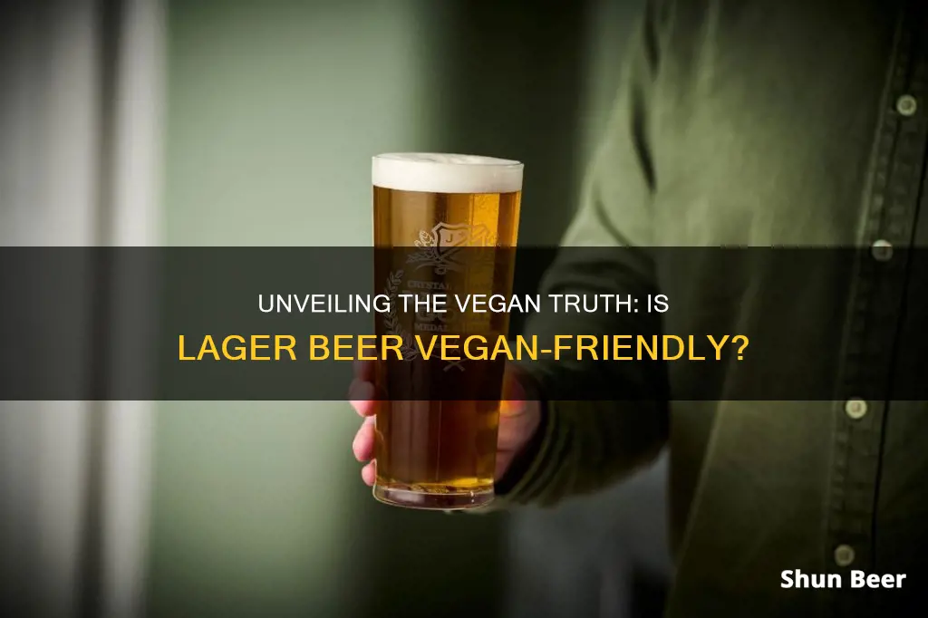 is lager beer vegan