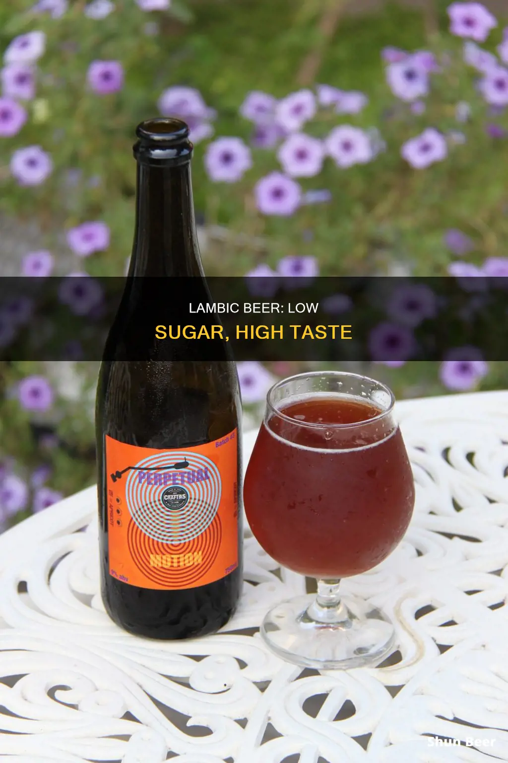 is lambic beer low in sugar