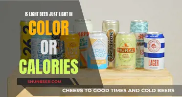 Light Beer: Calories or Color?