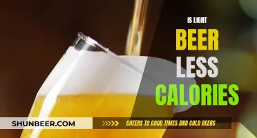 Light Beer's Calorie Conundrum: Less or More?