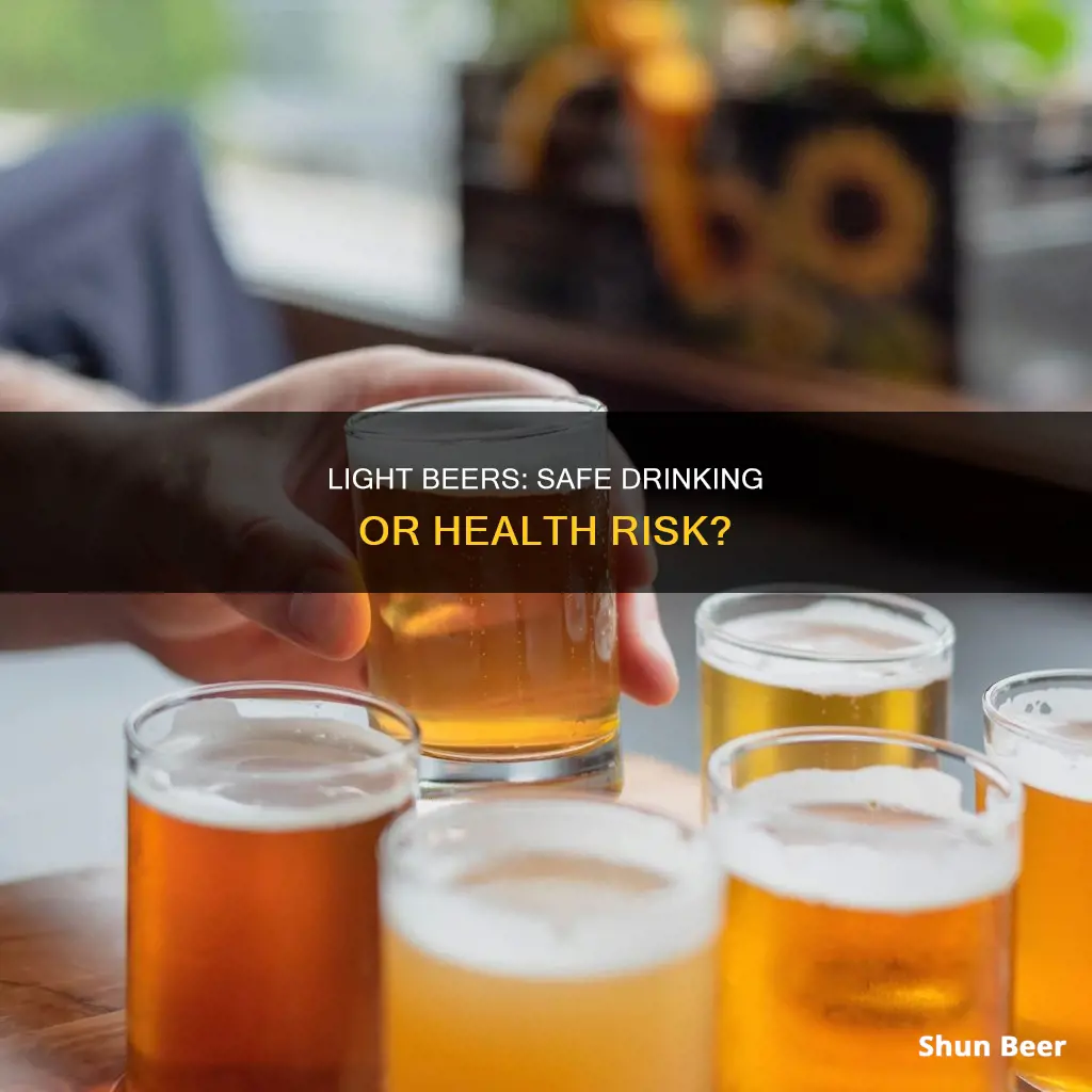 is light beers safe to drink