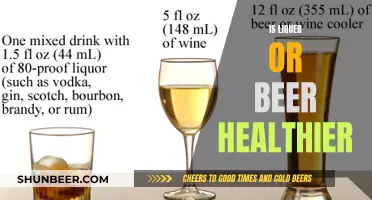 Beer vs. Liquor: Which Alcoholic Beverage is Healthier?