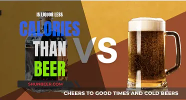 Liquor vs Beer: Which Has Fewer Calories?