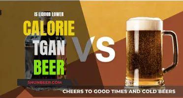 Liquor vs Beer: Which Booze is Lower Calorie?