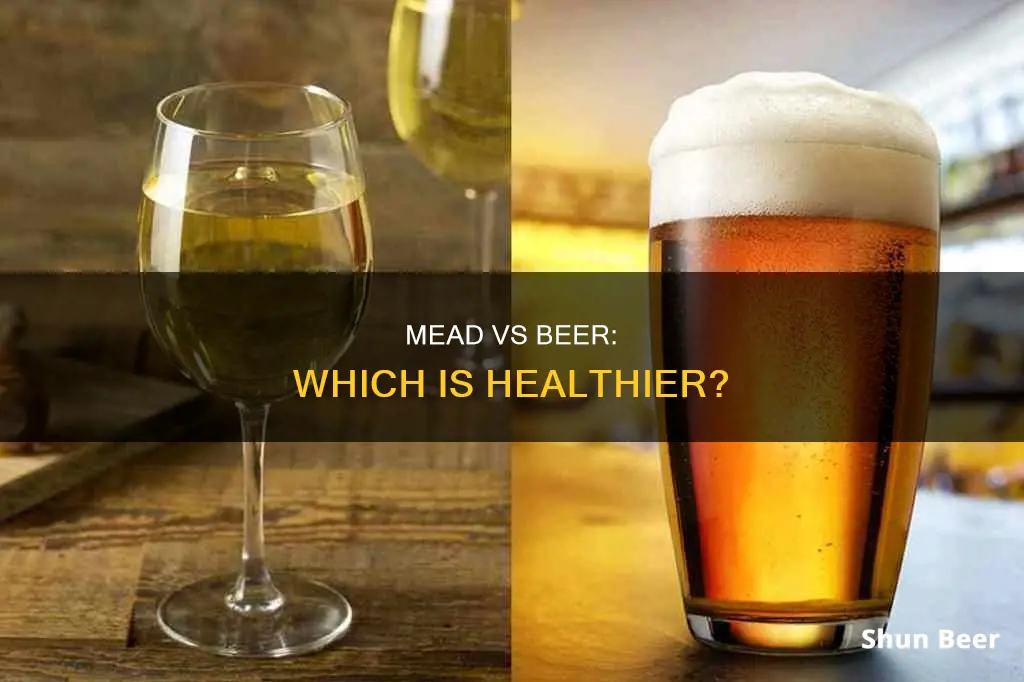 is mead healthier than beer