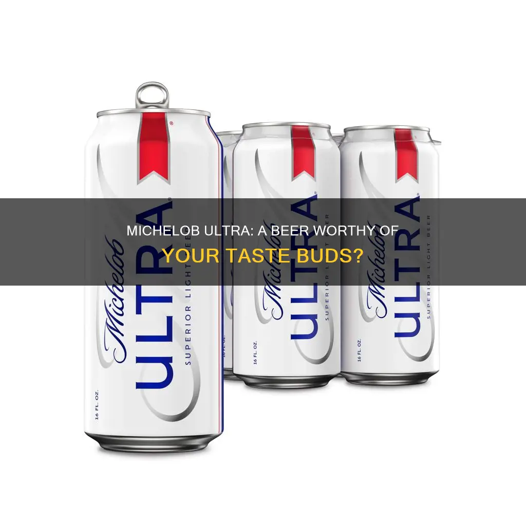 is michelob ultra a good beer to drink