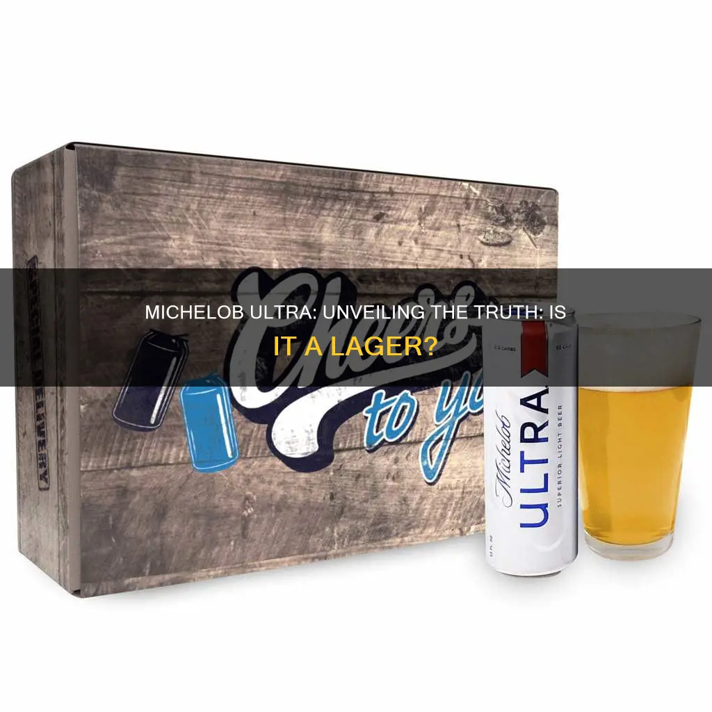 is michelob ultra a lager