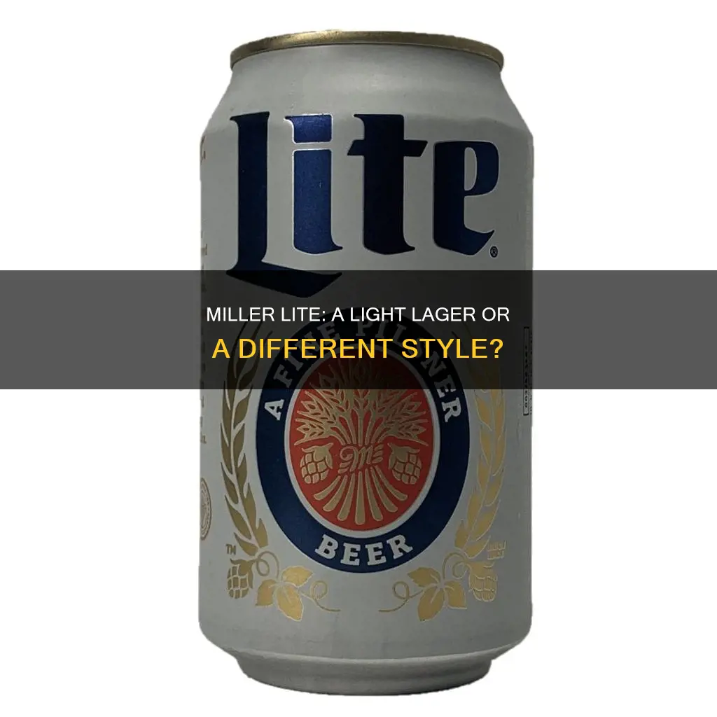 is miller lite a lager beer