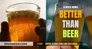 Mixed Drinks vs Beer: Which is the Better Beverage?