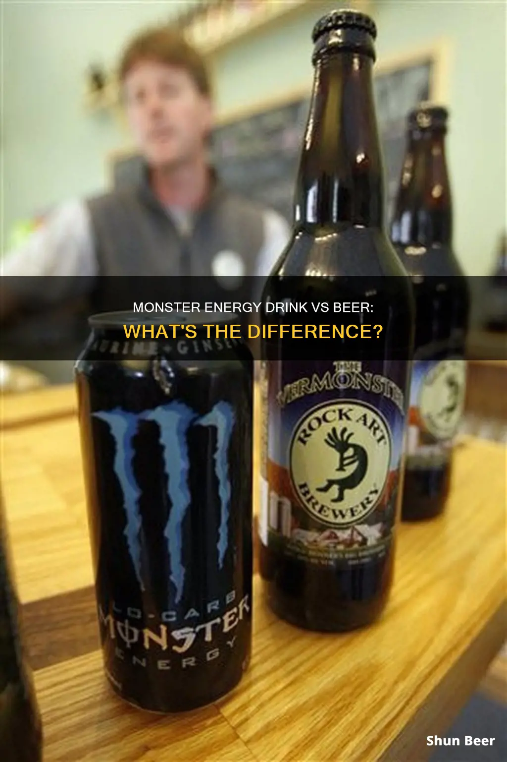 is monster energy drink a beer