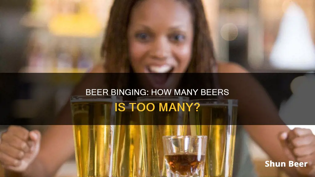 is more than 1 beer really binge drinking