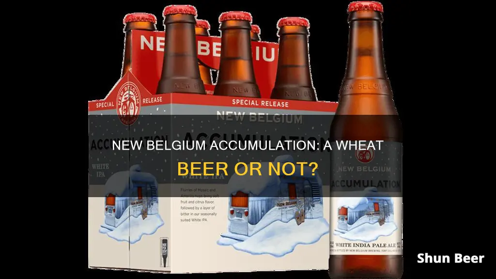 is new belgium accumulation a wheat beer