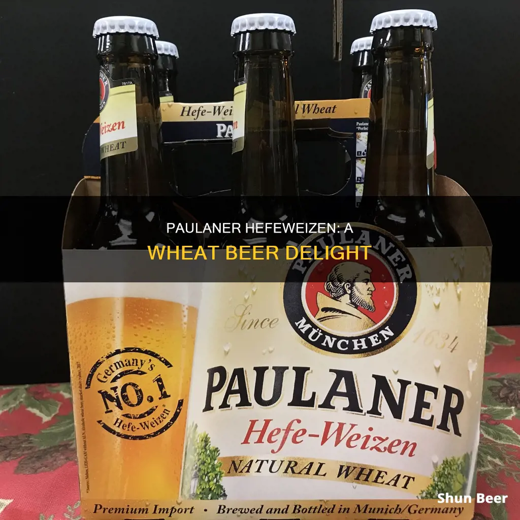 is paulanner heffeweisen a wheat beer