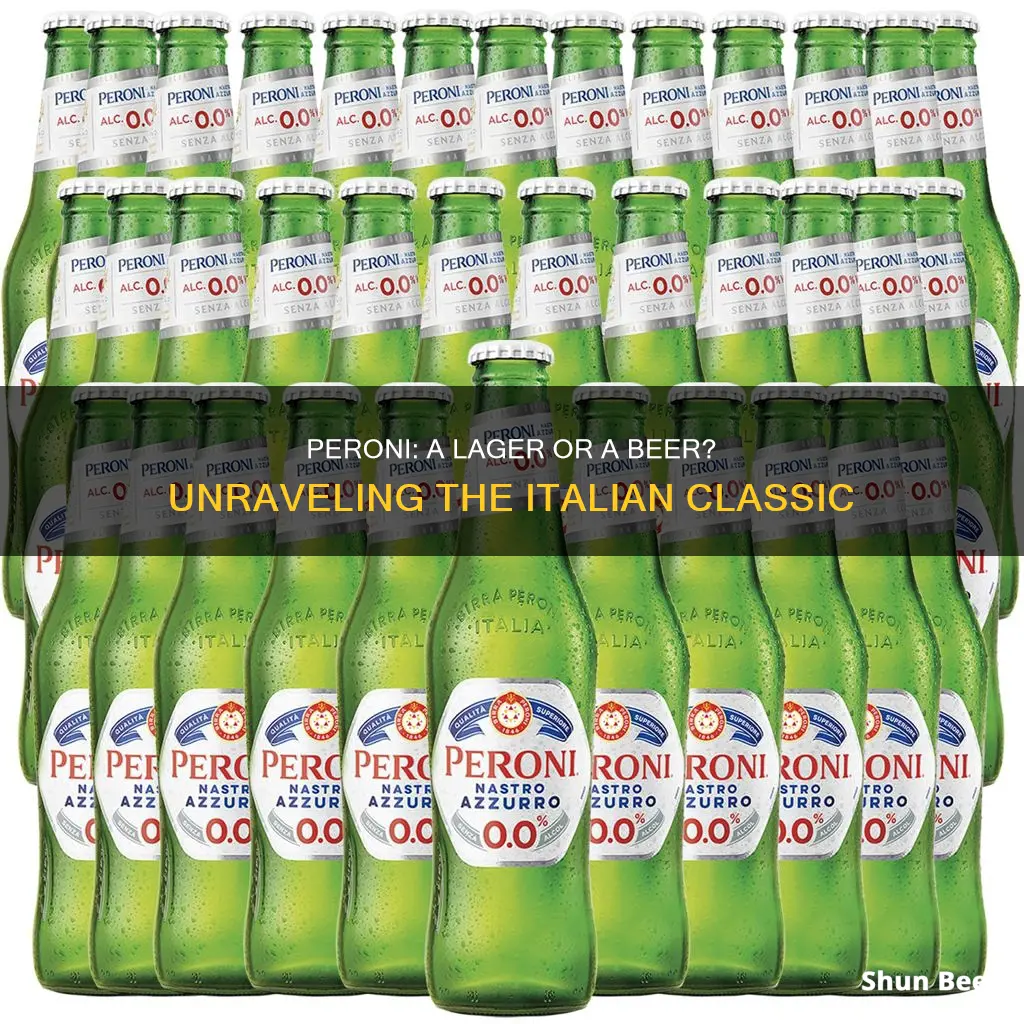 is peroni a beer or lager