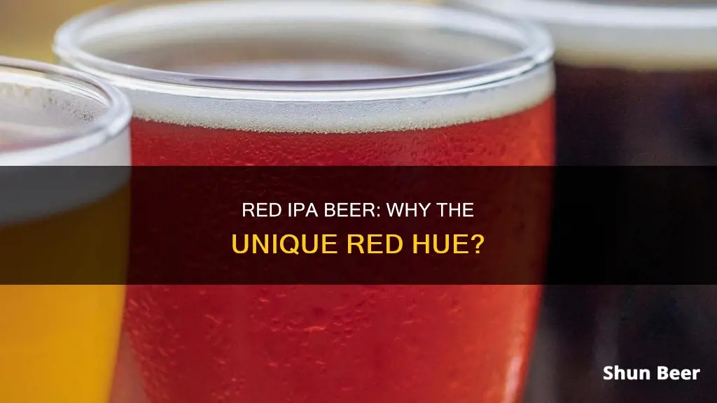 is red ipa beer supposed to be red