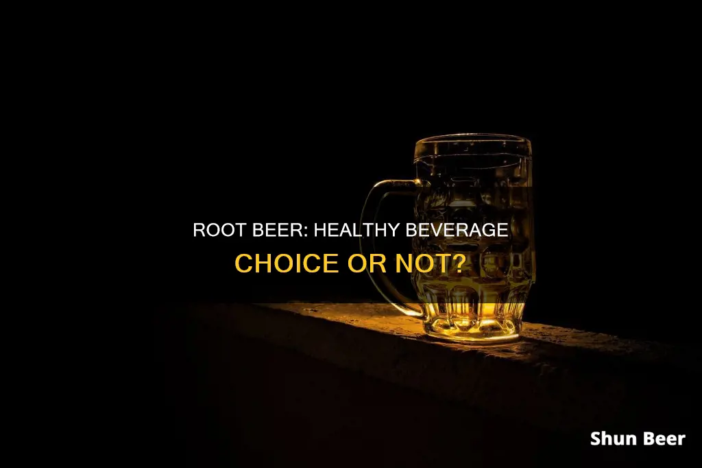 is root beer healthy to drink