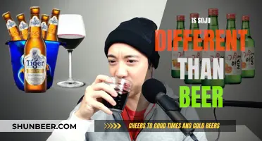 Soju and Beer: What Sets Them Apart?