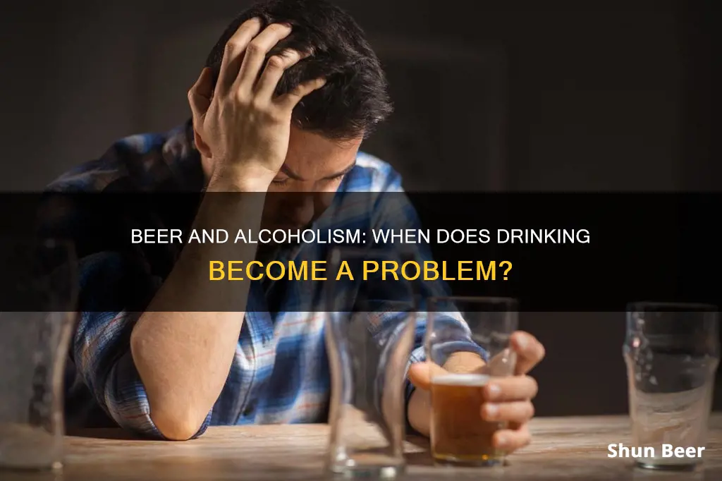 is someone who drinks beer everyday an alcoholic