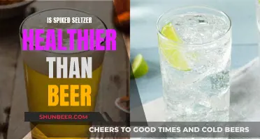 Seltzer vs Beer: Which is the Healthier Drink?