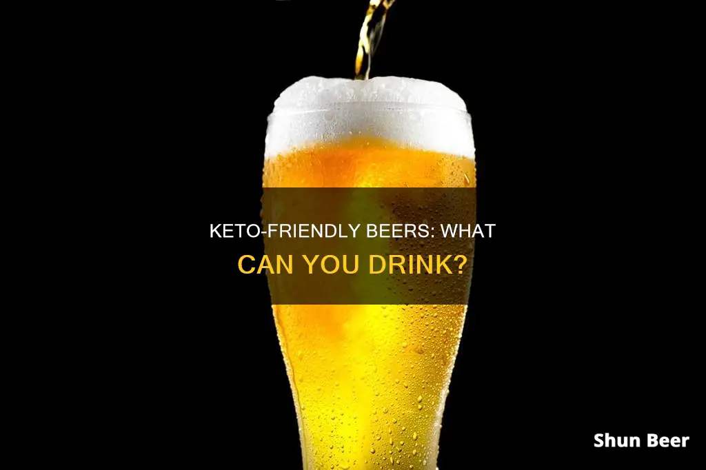 is there a beer you can drink on keto