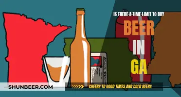 Georgia's Beer Buying Time Limit Laws Explained