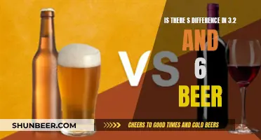 Beer Strength Differences: 3.2 vs. 6 ABVs