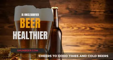 Unfiltered Beer: Healthier Choice or Marketing Ploy?