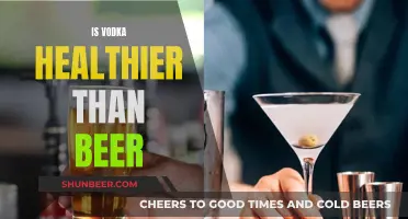 Vodka vs Beer: Which Alcoholic Drink is Healthier?