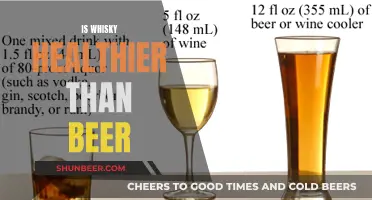 Whisky vs Beer: Which Booze is Better for Your Health?