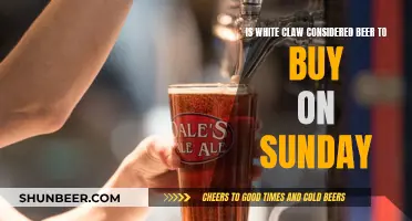 White Claw: Beer or Not? Sunday Shopping Conundrum