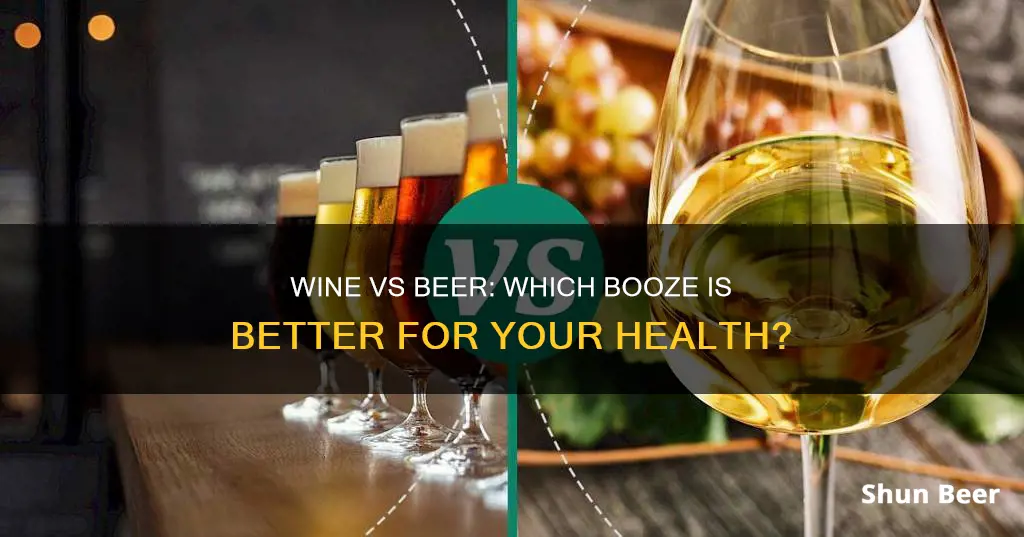 is wine better for you than beer calories