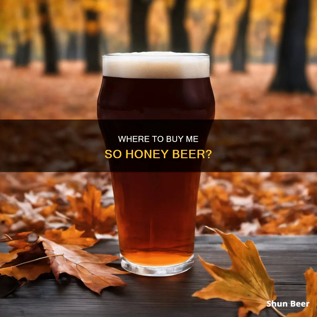 me so honey beer where to buy