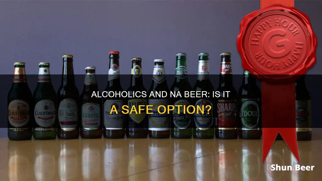 should alcoholics drink na beer