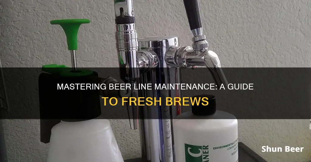 should i clean my beer lines between beers