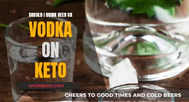 Beer or Vodka on Keto: What's the Best Choice?